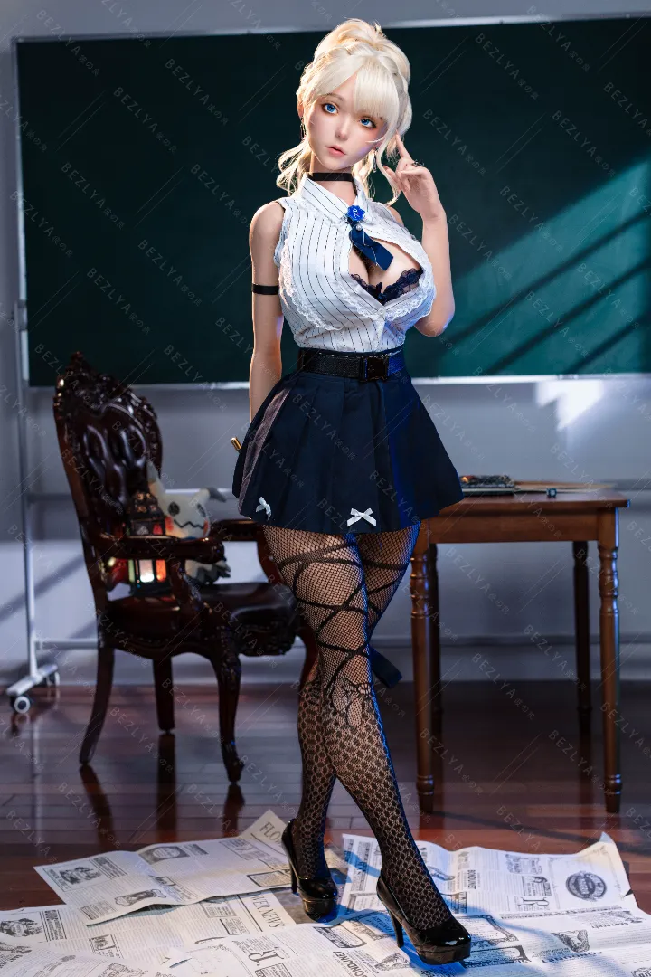 157cm (5ft2) คัพ K น้ำหนักเบา ซิลิโคน ตุ๊กตายาง, ROS หัว Violet